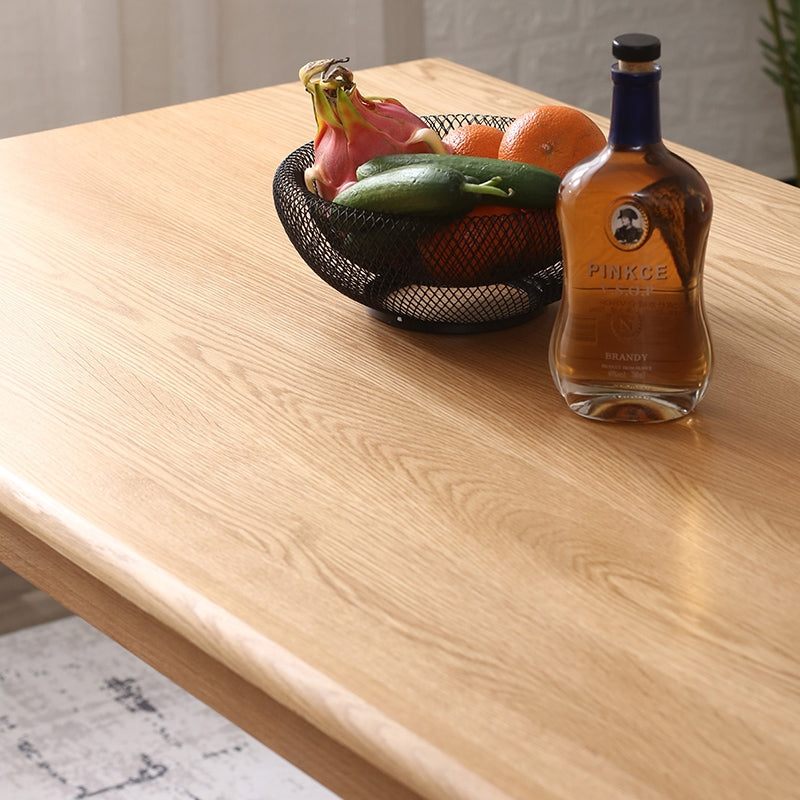 JAKIRA Japanese Nordic Scandinavian Solid Wood Dining Table and Chair