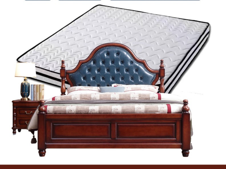 Lucy Boston Hilton Bed American Classic Solid Wood ( Select from 2 Size 2 Color )