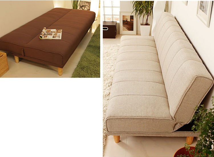 EVANGELINE RITZ Japanese Scandinavian Sofa Solid Wood Nordic ( 6 Colour )