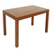 Los Angeles Solid Teak Timber 120cm Dining Table - Light Pecan ATF388DT-120-70-TA-LP_1