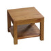 Los Angeles Solid Teak Timber Side Table, Teak ATF388LT-60-60-TA-NT_1