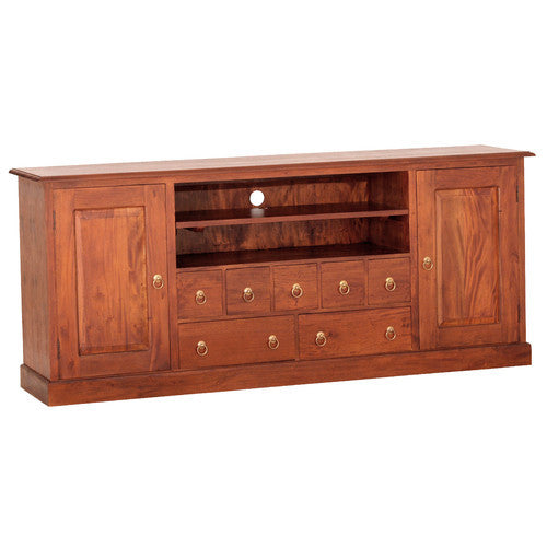 Marseille French-7-Drawer-Entertainment-Unit-SB-207-PN-LP