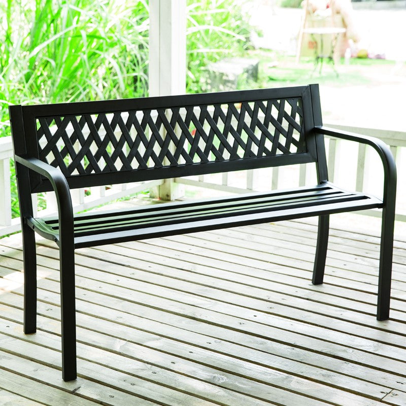 KEVIN B Park Bench Chair Outdoor Simple Bench Garden Leisure