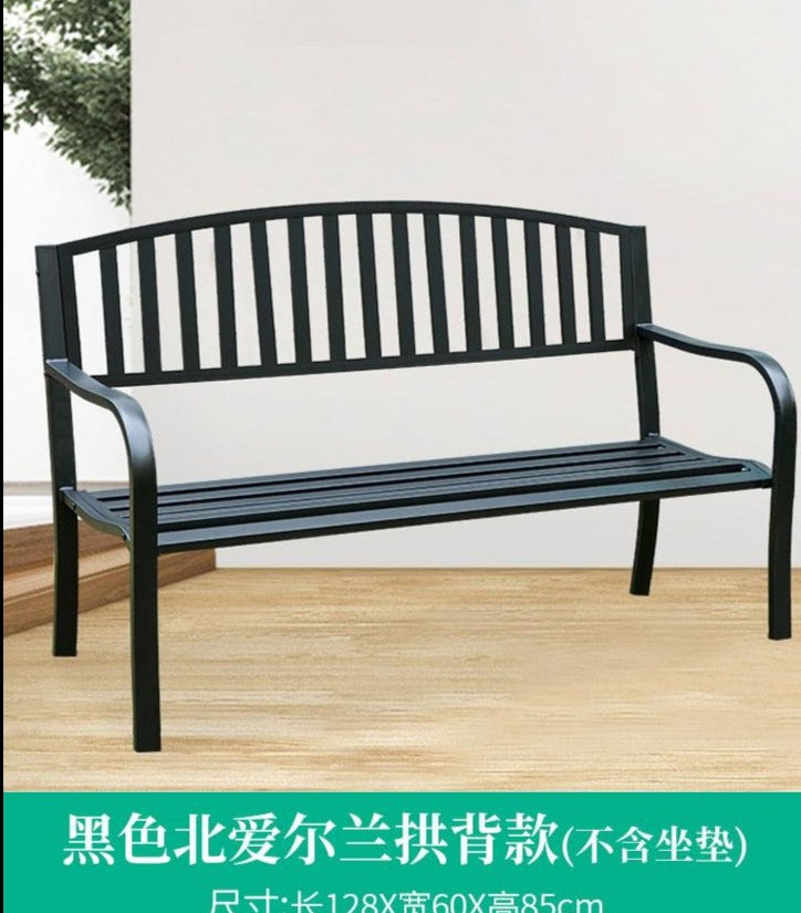 KEVIN B Park Bench Chair Outdoor Simple Bench Garden Leisure