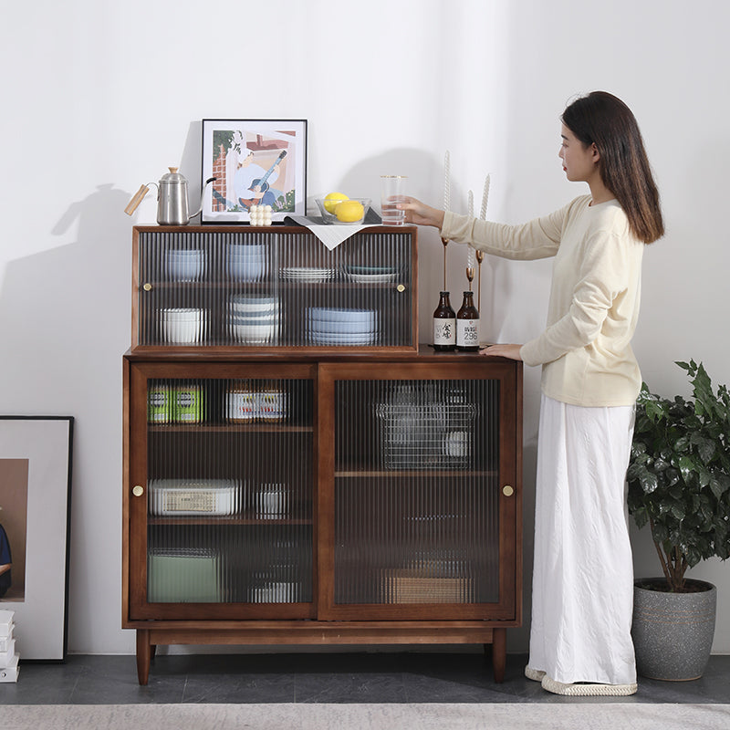 Braxton Storage Cabinet Scandinavian Solid Wood Countertop