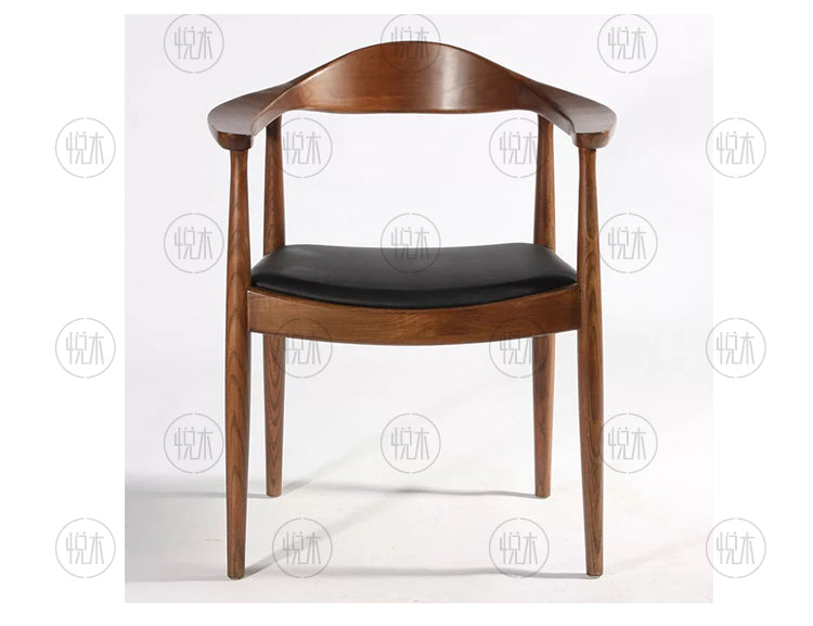 VICTOR Chair Nordic Solid Wood Dining Chair Armrest Backrest