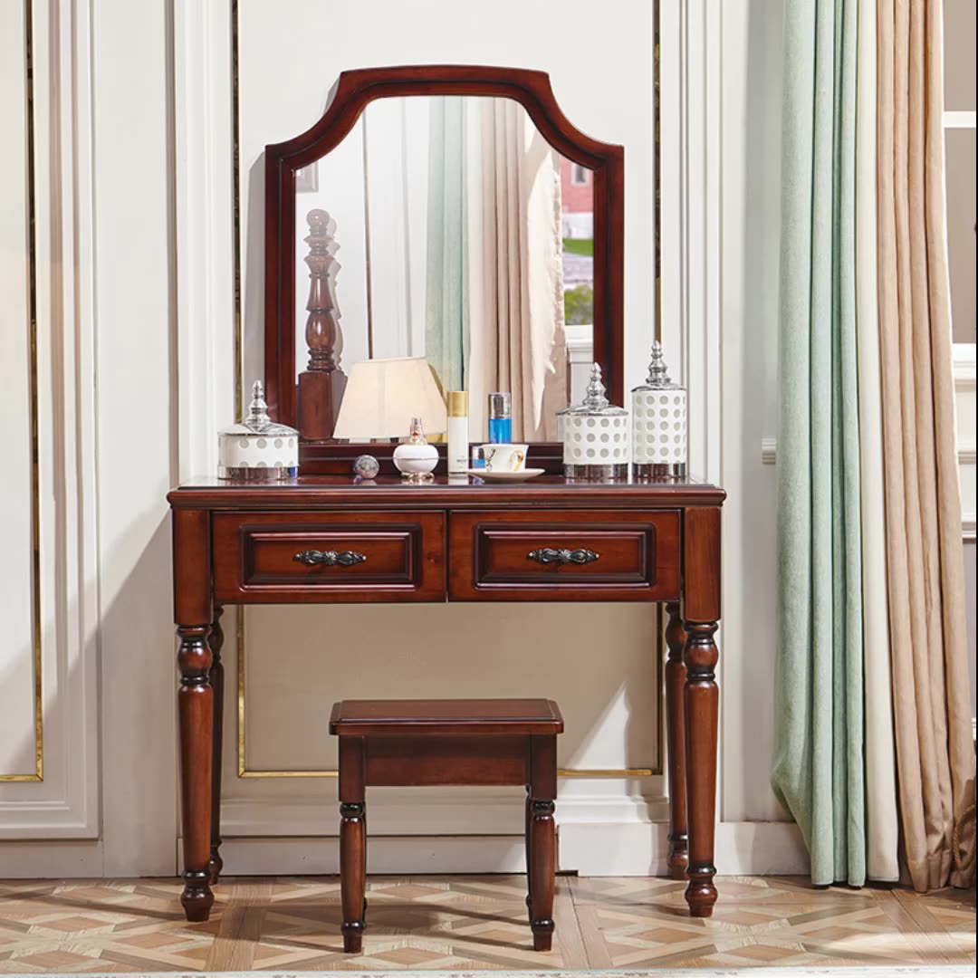 CHARLOTTE Hilton American Country Dressing Table Vanity Desk Mirror