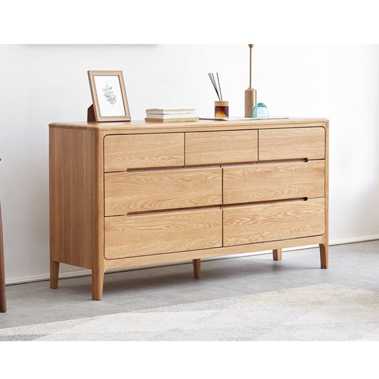 WAREHOUSE SALE GAVIN Pure Solid Wood 7 Drawers commode Nordic Scandinavian ( Discount Price $ 1499 Special Price $1299 )