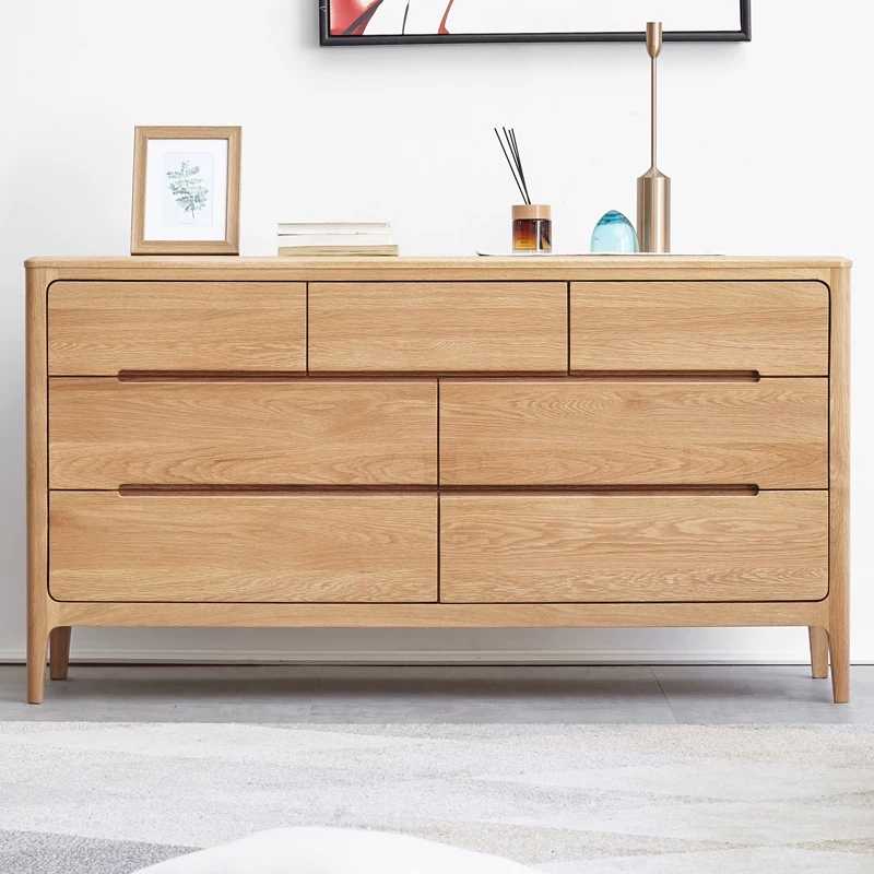 EMERSYN HYATT Solid Wood Chest of Drawers North American Hardwood Red Oak ( 2 Color 6 Size )