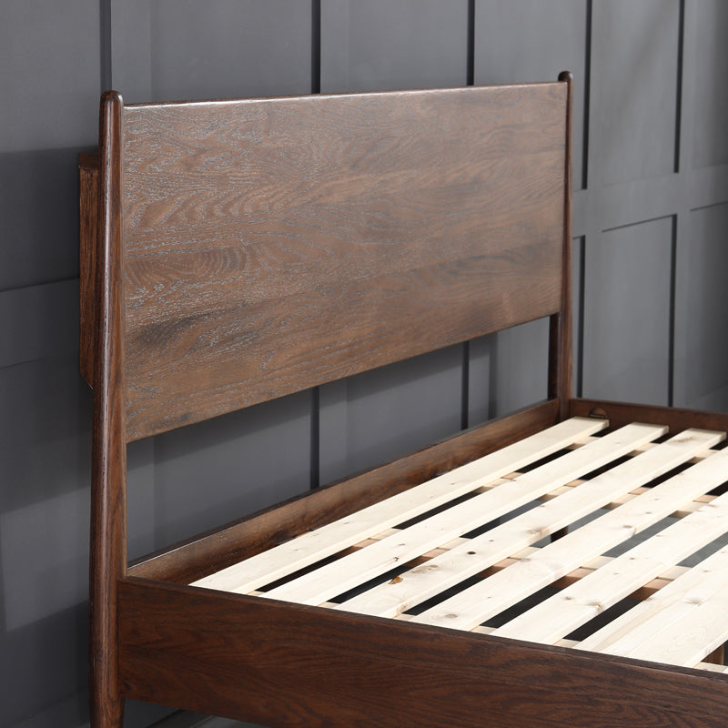 BETHANY HYATT Bed Japanese Nordic Style American Hardwood Oak ( 2 Size 2 Colour )