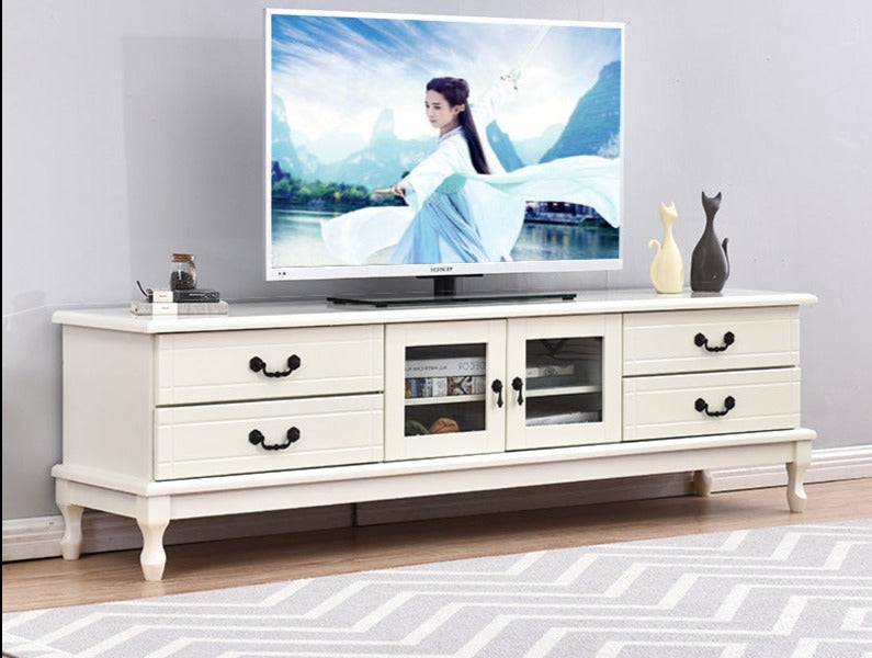 WAREHOUSE SALE MATEO European Style Solid Wood TV Console Cabinet ( Size 1,2 to 2m , 4 Color ) ( Discount Price $1099 Special Price $699 )