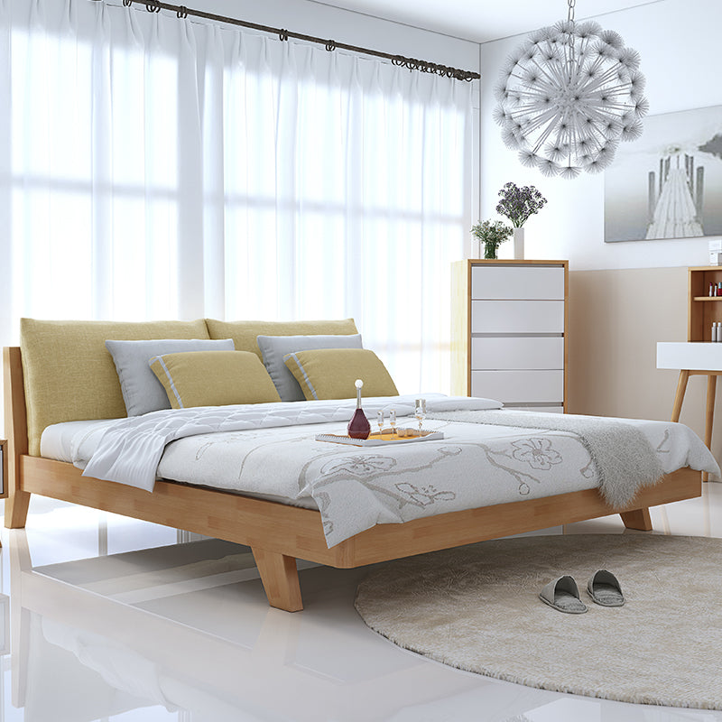 AMELIA Scandinavian Nordic Japanese Full Solid Wood Bed