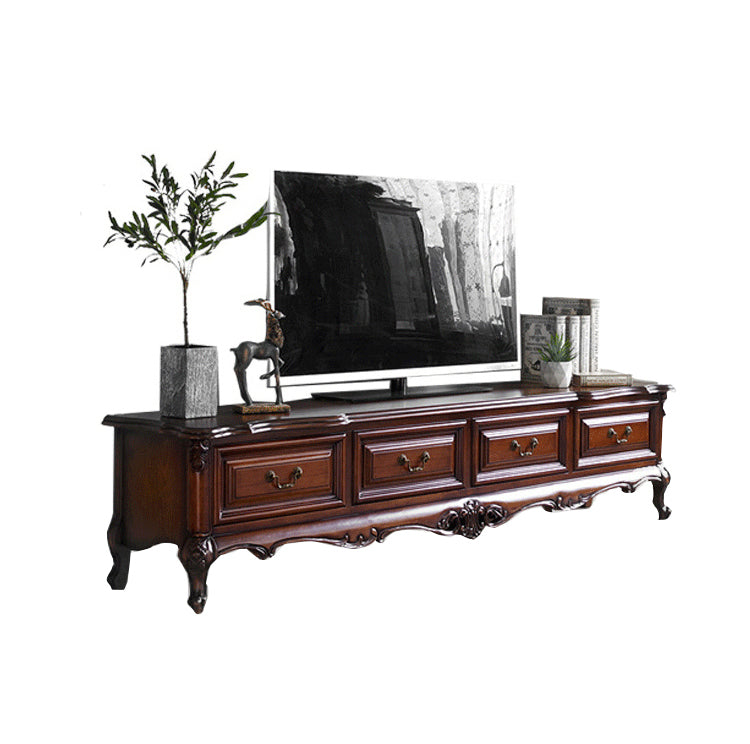 Claire New York Sheraton TV Console Cabinet / Coffee Table / Glass Display American Modern