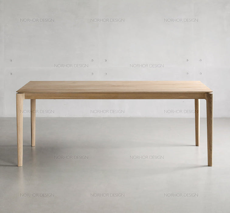 AMIRA Modern Dining Table Nordic Style Solid Wood