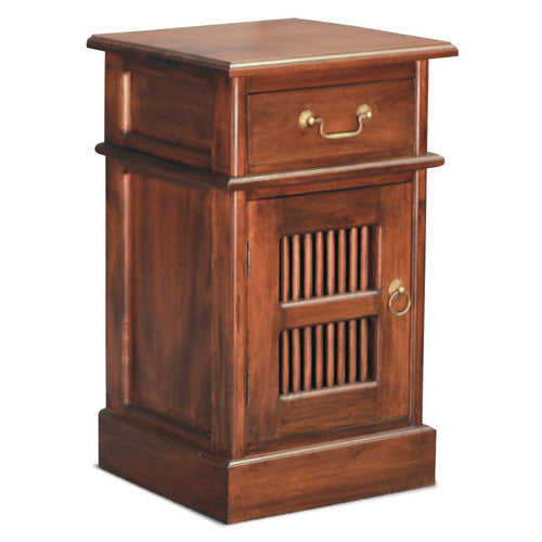 Bali Bedside Table 1 Drawer 1 Door ATF388BS-101-DW