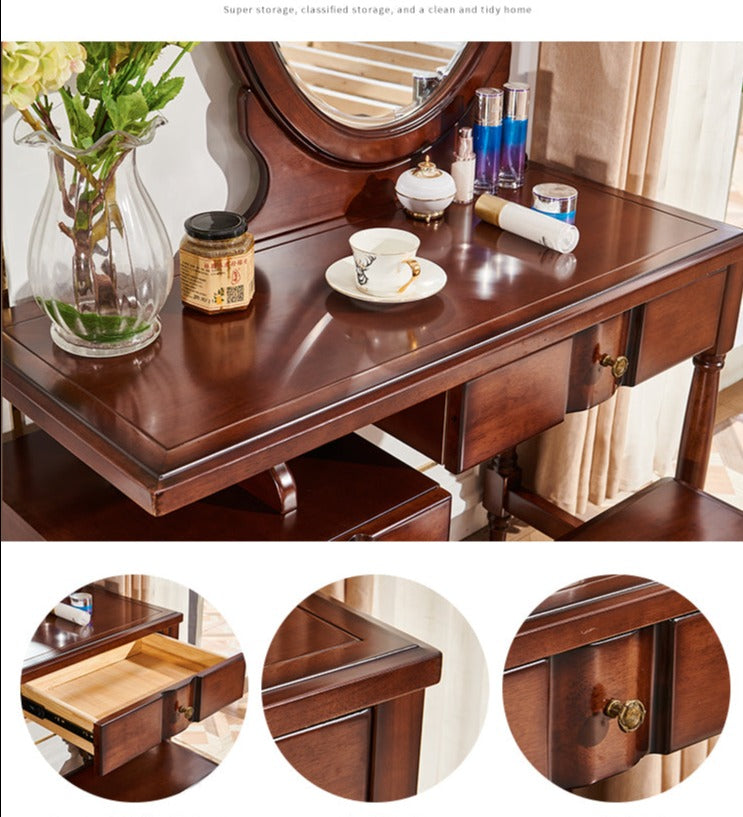 CHARLOTTE Hilton American Country Dressing Table Vanity Desk Mirror