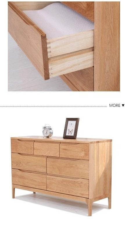 WAREHOUSE SALE CHASE Nordic Solid Wood Five Chest of Drawers Scandinavian Bedroom ( Discount Price $1399)