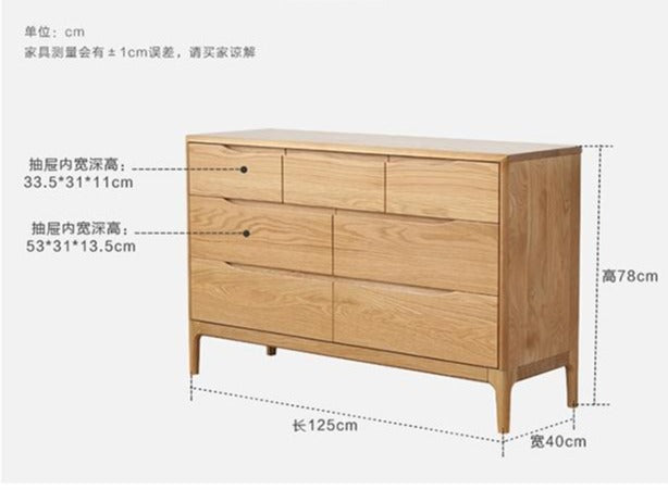 WAREHOUSE SALE CHASE Nordic Solid Wood Five Chest of Drawers Scandinavian Bedroom ( Discount Price $1399)