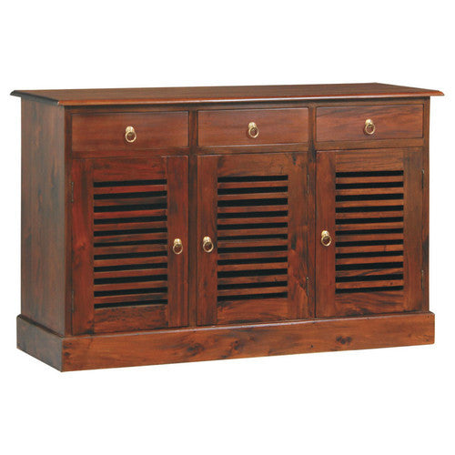 California-Stripe-Door-3-Drawer-Buffet-SB-303-HSR