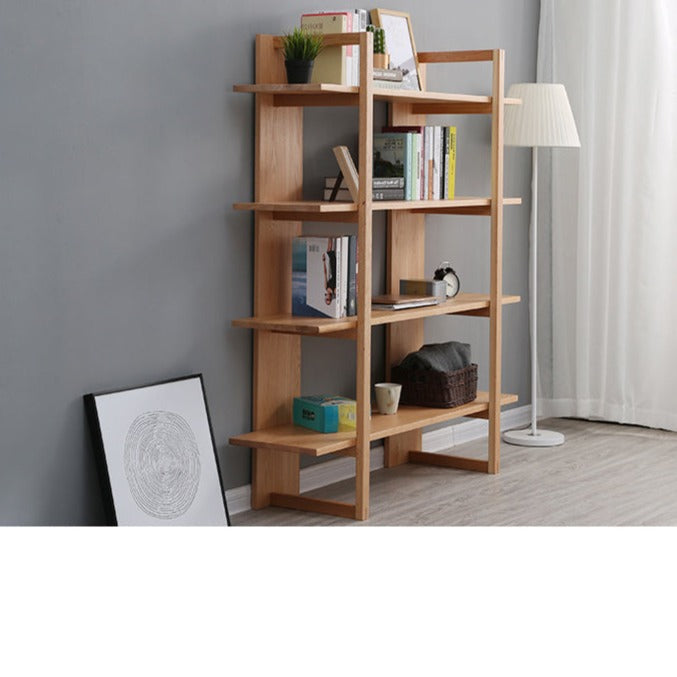 CAMILLE RITZ Japanese Display Shelves Solid Wood Nordic