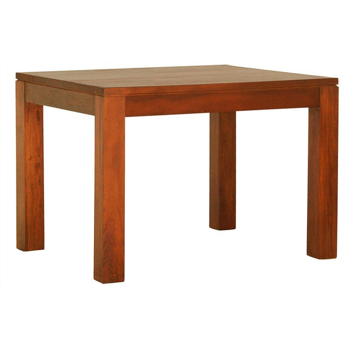Los Angeles Solid Teak Timber 90cm Square Dining Table - Light Pecan ATF388DT-90-90-TA-LP_1