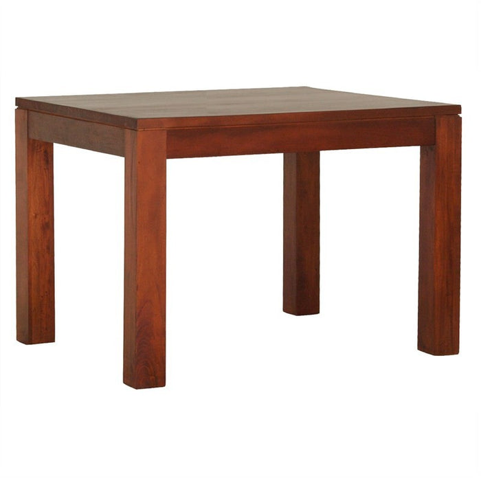 Los Angeles Solid Teak Timber 90cm Square Dining Table - Mahogany Colour ATF388DT-90-90-TA-M_1