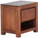  Los Angeles Solid Teak Timber Single Drawer Bedside Table - Light Pecan ATF388BS-001-TA-LP_1