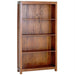 Los Angeles  Solid Timber Wide Bookcase Teak - Light Pecan ATF388BC-000-TA-W-LP_1