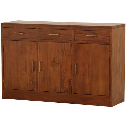 Lyon-Paris-3-Drawer-Teak-Buffet-Sideboard