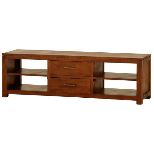 Lyon-Teak-TV Console-Paris-Entertainment-Unit-2-Drawers