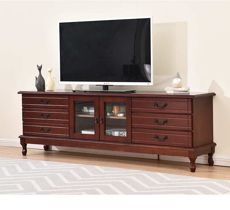 WAREHOUSE SALE MATEO European Style Solid Wood TV Console Cabinet ( Size 1,2 to 2m , 4 Color ) ( Discount Price $1099 Special Price $699 )