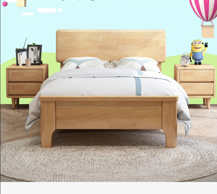 WAREHOUSE SALE MATEO Wooden Storage Bed Frame with 2 Big Drawers ( Choice from 2 Color 2 Size ) ( Discount Price $1299 Special Price $799 )