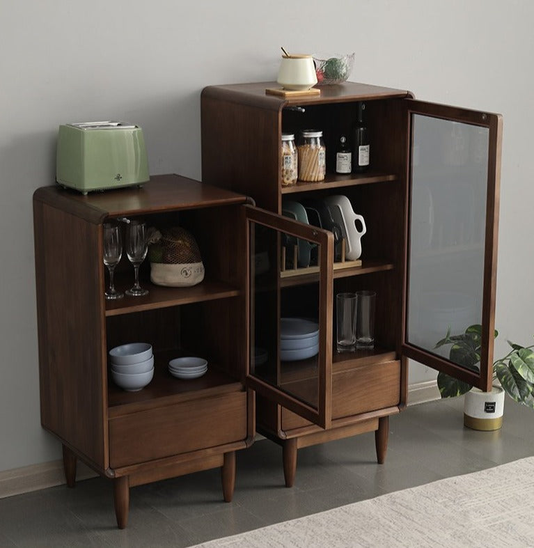 MICHEAL Glass Display Dining Cabinet Modern