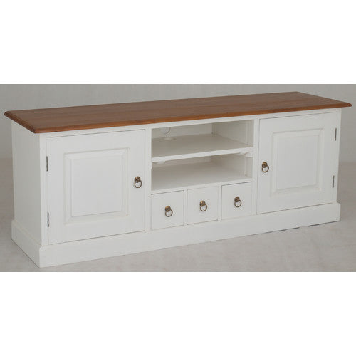 Marseille-Teak-TV-Console+2+Door+3+CD+Drawer+Entertainment+Unit