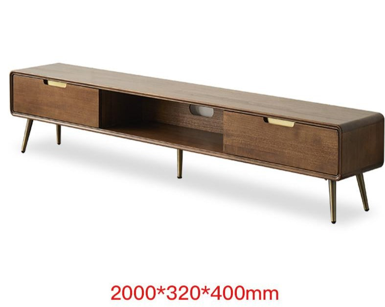 Lucas Coffee Table Solid Wood Luxury Nordic