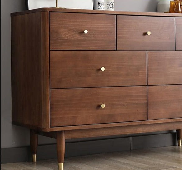 LANDON Dresser Scandinavian Modern 7 Chest of Drawers 119 cm