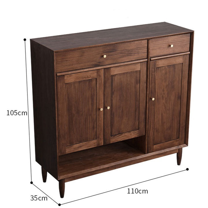 DIANA SWEDEN Buffet Sideboard Shoe Cabinet All Solid Wood ( 2 Size 4 Colour )