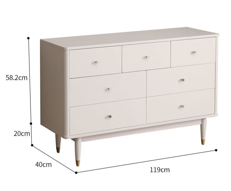 Danielle SWEDEN Chest of Drawers Scandinavian Commode ( 4 Colour )