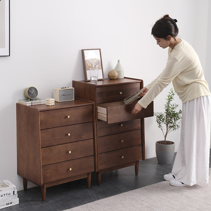 Tristan Chest of Drawers Solid Wood Mid Century