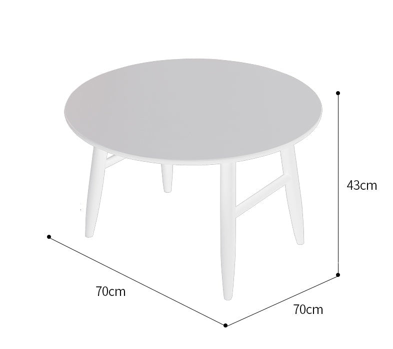 Alayah Japanese Scandinavian Coffee Table Solid Wood ( 4 Colour 2 Size )