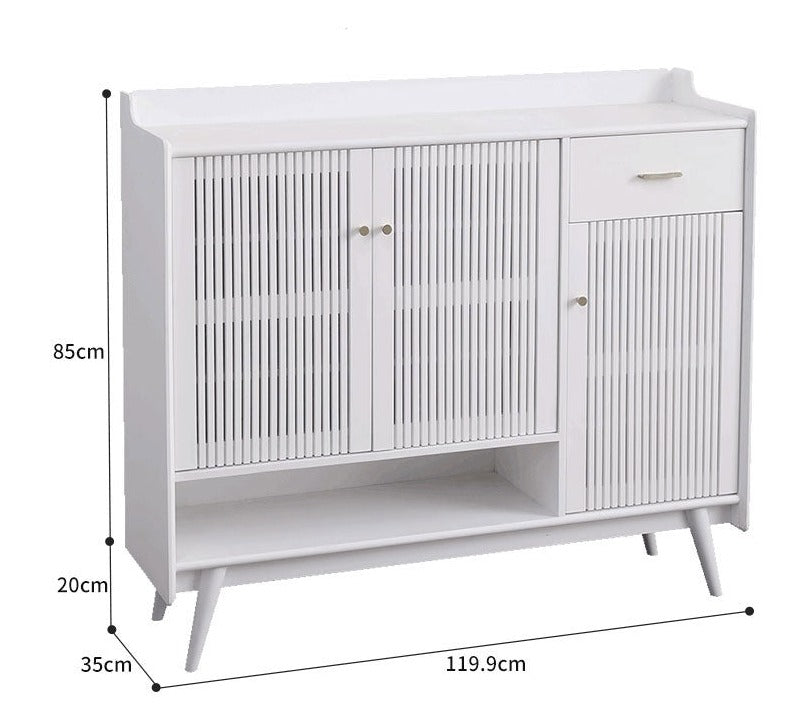 Elisabeth SWEDEN Buffet Sideboard Scandinavian Cloth Shoe Cabinet 4 Color 2 Size