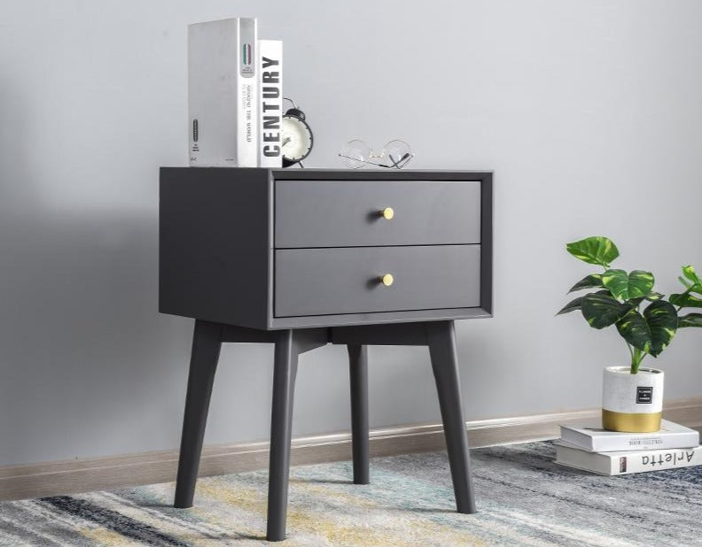 GABRIEL Modern Bedside Lamp Table Nordic Style Solid Wood