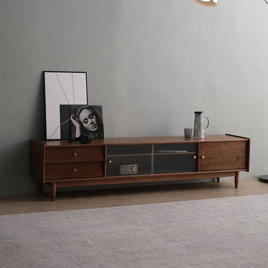 ANNE Scandinavian TV Console Audio-Visual Cabinet Solid Wood ( 4 Colours 3 Sizes )