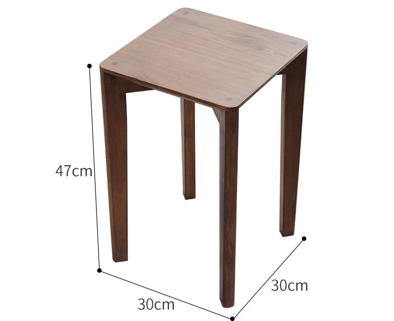 AARON Nordic Modern Stool Dining Vanity