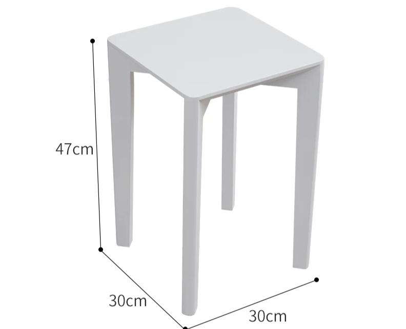 AARON Nordic Modern Stool Dining Vanity