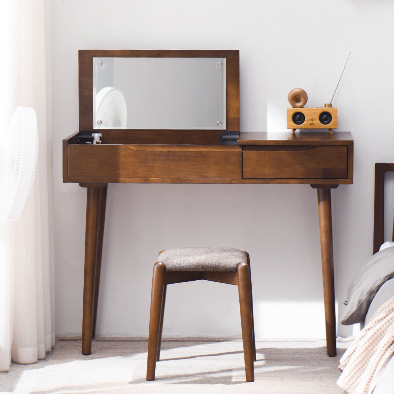 Isabella OSAKA Vanity Stool Japanese Scandinavian Solid Wood Makeup St AsianTeakFurniture.com Isabella OSAKA Vanity Stool Japanese Scandinavian Solid Wood Makeup St AsianTeakFurniture.com