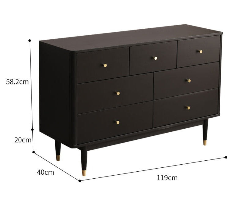 Danielle SWEDEN Chest of Drawers Scandinavian Commode ( 4 Colour )