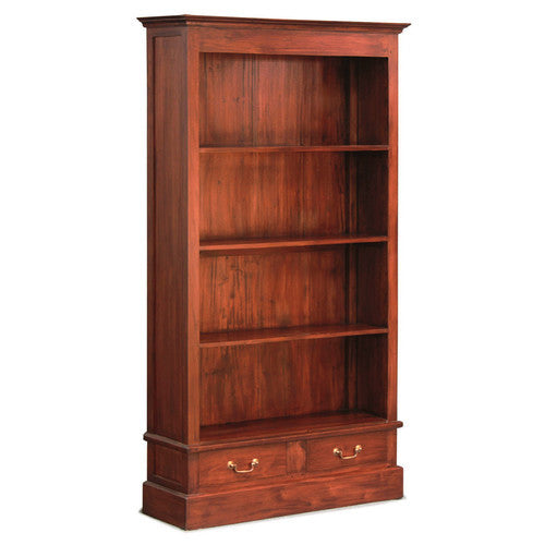 Sarah New York Bookcase-2-Drawer-ATF388BC-002-PN