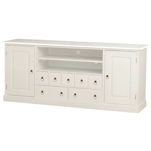 White+Marseille-French-TV-Console+2+Door+7+Drawer+Buffet
