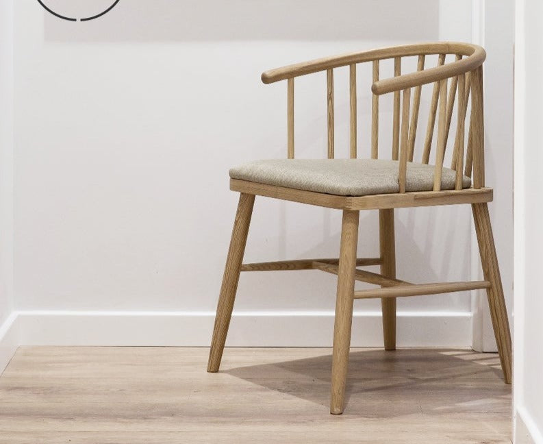 HAYDEN Scandinavian Dining Chair Nordic Solid Wood